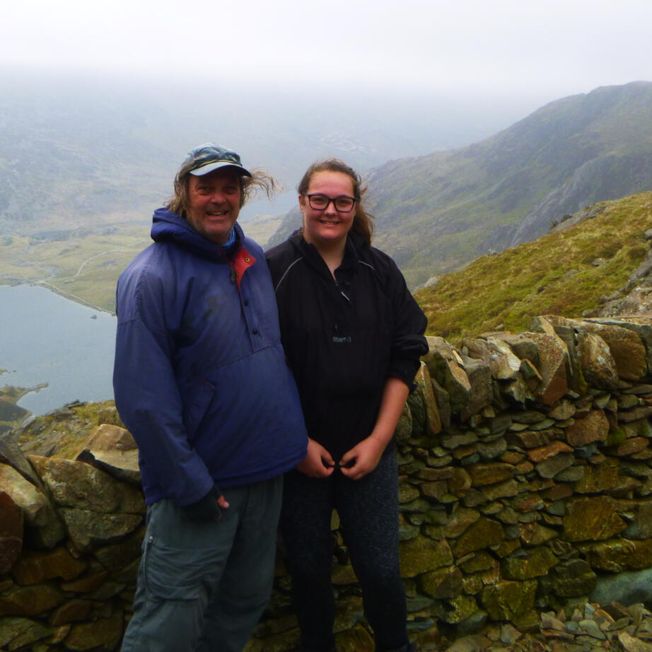 Mountain walking in Eryri